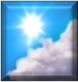 partly cloudy_ 